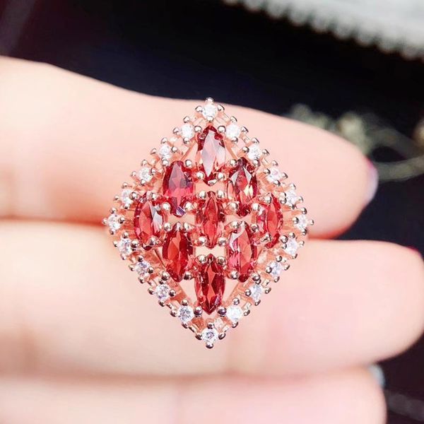 cluster rings natural real red garnet rhombus ring per jewelry 0.2ct*9pcs gemstone 925 sterling silver fine women j211193, Golden;silver
cluster rings natural real red garnet rhombus ring per jewelry 0.2ct*9pcs gemstone 925 sterling silver fine women j211193, Golden;silver