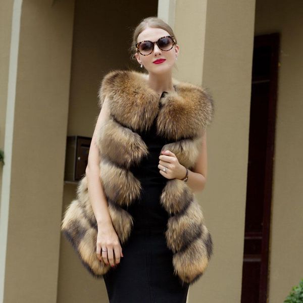 women's vests 2021 real raccoon fur coat whole skin natural female winter vest waistcoat fashion luxury lady woman, Black;white
women's vests 2021 real raccoon fur coat whole skin natural female winter vest waistcoat fashion luxury lady woman, Black;white