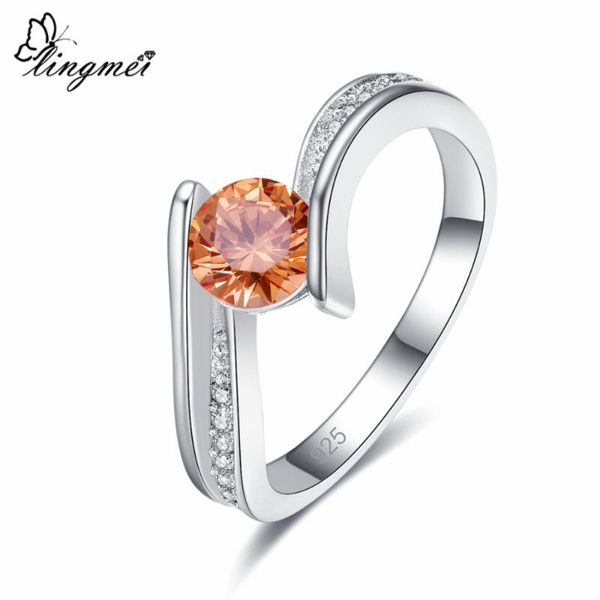wedding rings lingmei fashion round cut yellow & white cubic zircon silver ring size 6 7 8 9 simple chic jewelry for women, Slivery;golden
wedding rings lingmei fashion round cut yellow & white cubic zircon silver ring size 6 7 8 9 simple chic jewelry for women, Slivery;golden