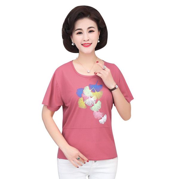 leaf embroidery women short sleeve t-shirt soft comfortable 2021 summer casual loose large size mother clothing women's, White
leaf embroidery women short sleeve t-shirt soft comfortable 2021 summer casual loose large size mother clothing women's, White