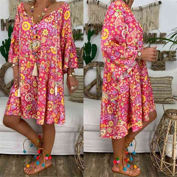 summer women boho floral long sleeve dress holiday beach shirt dress ladies print mini dress plus size s-5xl, Black;gray
summer women boho floral long sleeve dress holiday beach shirt dress ladies print mini dress plus size s-5xl, Black;gray