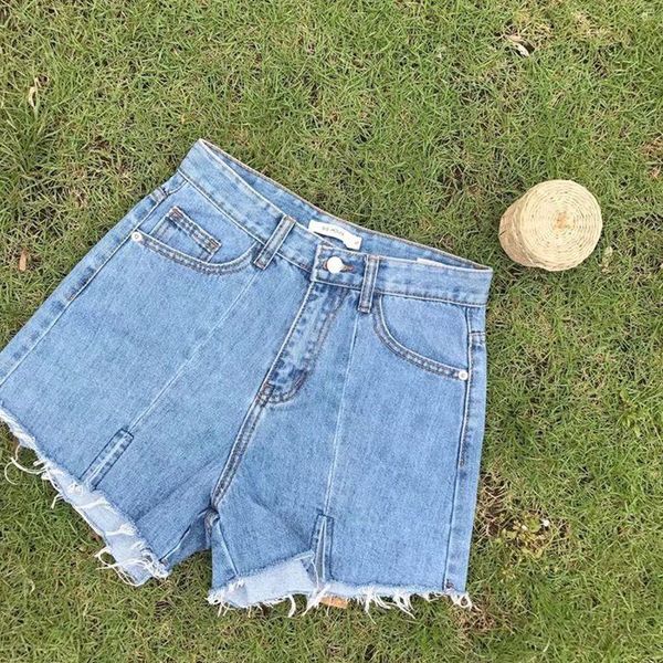 women's jeans woman's summer pantalon femme fashion young girls denim high-waist slim wide-legged fringe cut ribbed hairy shorts, Blue
women's jeans woman's summer pantalon femme fashion young girls denim high-waist slim wide-legged fringe cut ribbed hairy shorts, Blue