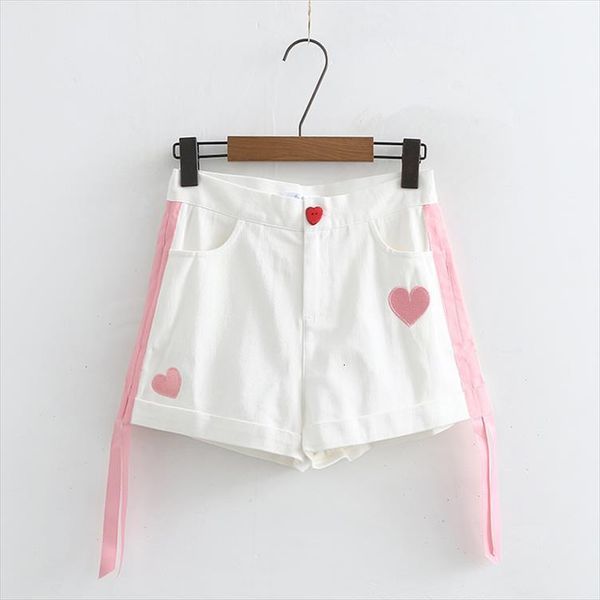 denim elastic strap patchwork jeans women short summer heart embroidery pockets sweet girls lady bottoms, White;black
denim elastic strap patchwork jeans women short summer heart embroidery pockets sweet girls lady bottoms, White;black