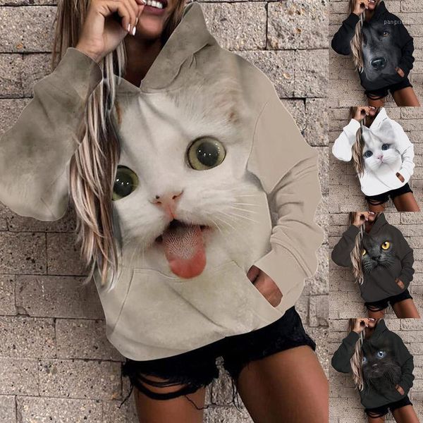 women's hoodies & sweatshirts autumn women streetwear cute cat dog print pullover 2021 fashion harajuku long sleeve sweatshirt hooded s, Black
women's hoodies & sweatshirts autumn women streetwear cute cat dog print pullover 2021 fashion harajuku long sleeve sweatshirt hooded s, Black