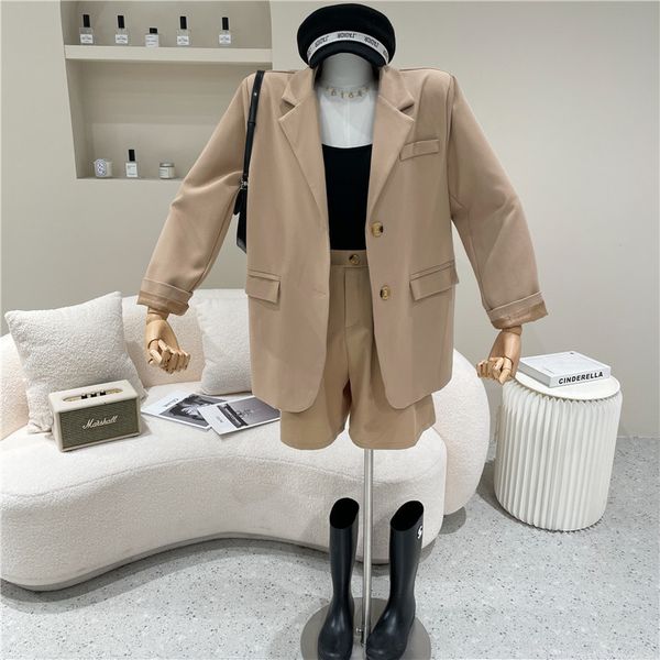 pants set of two pieces spring summer 2021 niche fashion design suit jacket + shorts high waist, White
pants set of two pieces spring summer 2021 niche fashion design suit jacket + shorts high waist, White