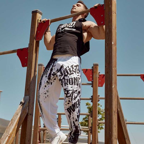 men's pants autumn gyms sports casual loose breathable hip hop fashion letter trend joggers fitness bodybuilding brand sweat, Black
men's pants autumn gyms sports casual loose breathable hip hop fashion letter trend joggers fitness bodybuilding brand sweat, Black