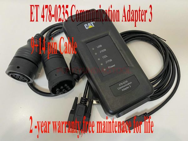 generation cat 4 478-0235 communication adapter 3 diagnostics testing scanner tool to replace old 317- 7485 diagnostic tools
generation cat 4 478-0235 communication adapter 3 diagnostics testing scanner tool to replace old 317- 7485 diagnostic tools