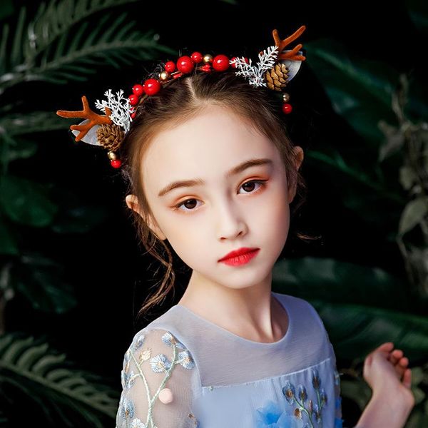 hair accessories christmas headdress children antler pine nuts hairband girl forest elk red cute headband, Slivery;white
hair accessories christmas headdress children antler pine nuts hairband girl forest elk red cute headband, Slivery;white