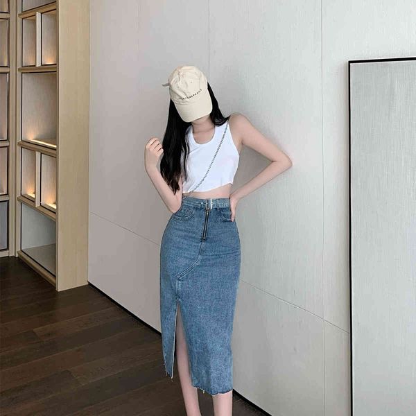 skirts summer slit denim women with belt zipper up high waist a line jean streetwear black blue casual midi 4bod
skirts summer slit denim women with belt zipper up high waist a line jean streetwear black blue casual midi 4bod