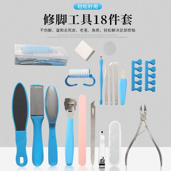 nail art kits 18-in-1 foot file pedicure set eagle toe clippers skin scrubber scraper dead tool
nail art kits 18-in-1 foot file pedicure set eagle toe clippers skin scrubber scraper dead tool