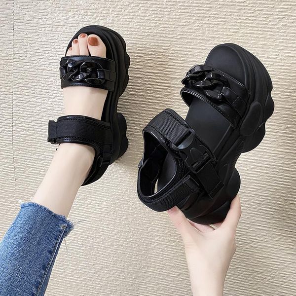 dress shoes 2021 sandals increasing height all-match clogs wedge high heels suit female beige open toe espadrilles platform comfor, Black
dress shoes 2021 sandals increasing height all-match clogs wedge high heels suit female beige open toe espadrilles platform comfor, Black