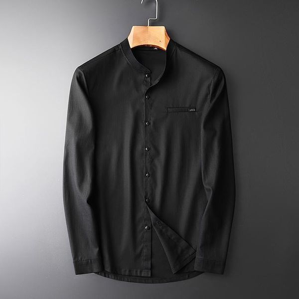 men's casual shirts long sleeved male hight quality lyocell spandex fabric simple fashion slim xl 2xl 3xl, White;black
men's casual shirts long sleeved male hight quality lyocell spandex fabric simple fashion slim xl 2xl 3xl, White;black