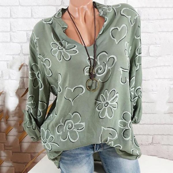 women's blouses & shirts autumn women elegant casual blouse floral print v neck design long sleeve shirt basic comfortable breathab, White
women's blouses & shirts autumn women elegant casual blouse floral print v neck design long sleeve shirt basic comfortable breathab, White