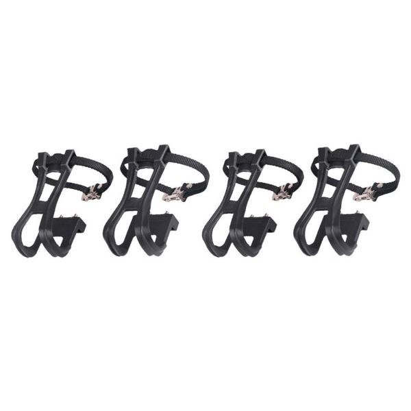 ankle support 2 pairs bike pedals with clips and straps for outdoor cycling accessories, Blue;black
ankle support 2 pairs bike pedals with clips and straps for outdoor cycling accessories, Blue;black
