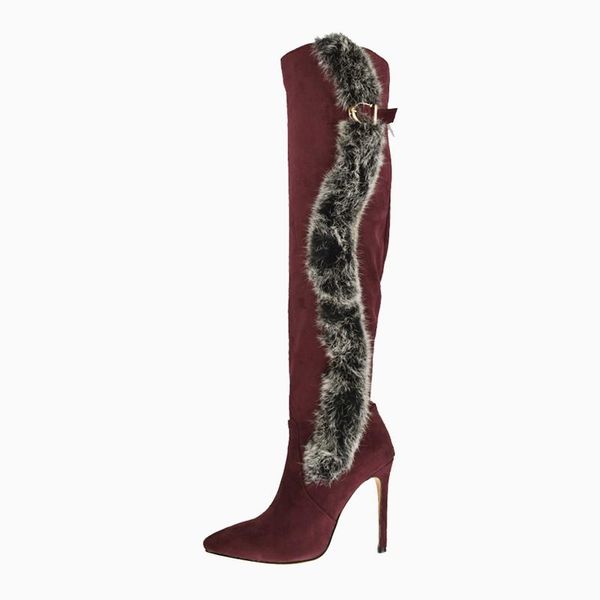 boots arden furtado fashion women's shoes winter pointed stilettos heels zipper elegant ladies over the knee high, Black
boots arden furtado fashion women's shoes winter pointed stilettos heels zipper elegant ladies over the knee high, Black