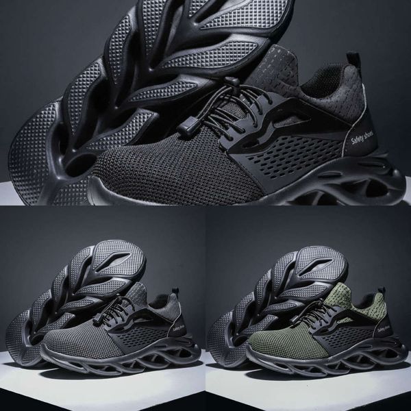 Casual shoes Labor protection shoes breathable and portable new type protective steel wrap head anti smashing piercing leisure safety KHGG Z1IC, 709 upgrade black
Casual shoes Labor protection shoes breathable and portable new type protective steel wrap head anti smashing piercing leisure safety KHGG Z1IC, 709 upgrade black