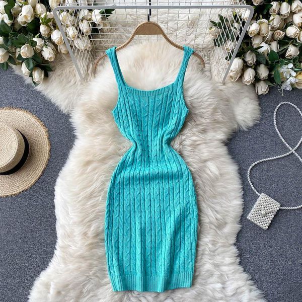 casual dresses summer clothes for women sleeveless tank vintage cable knitted bodycon dress party night club mini, Black;gray
casual dresses summer clothes for women sleeveless tank vintage cable knitted bodycon dress party night club mini, Black;gray