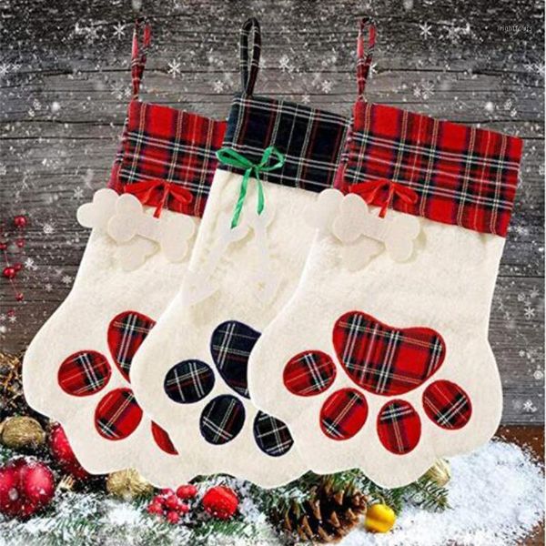 christmas decorations 20pcs/lot stockings cat dog plaid large xmas tree hanging socks for holiday decor
christmas decorations 20pcs/lot stockings cat dog plaid large xmas tree hanging socks for holiday decor