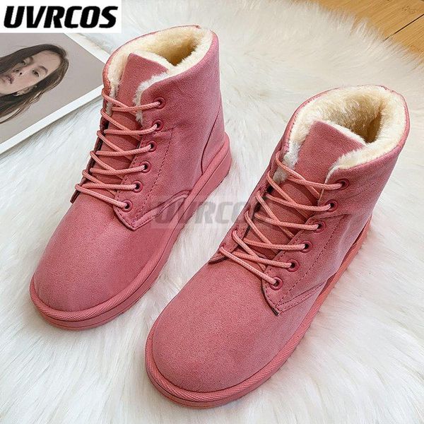 boots 2022 winter women plush warm snow flat lace up cotton padded shoes woman platform faux suede ankle female, Black
boots 2022 winter women plush warm snow flat lace up cotton padded shoes woman platform faux suede ankle female, Black