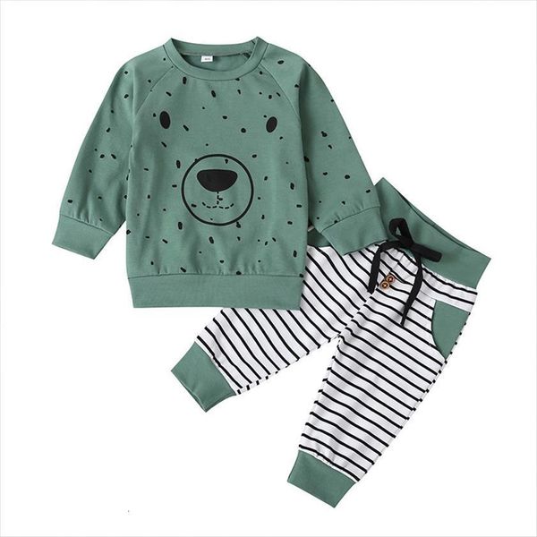cotton pullover 2pcs boys sets full sleeve sweatshirts pants print kids clothes cartoon striped clothing, White
cotton pullover 2pcs boys sets full sleeve sweatshirts pants print kids clothes cartoon striped clothing, White