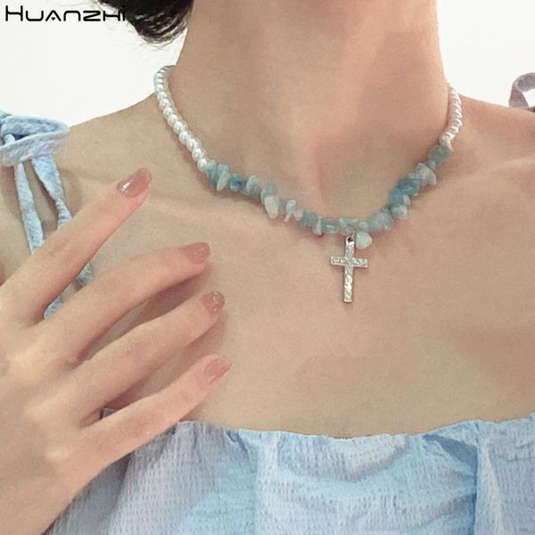 chokers huanzhi natural aquamarine pink crystal shell beads geometric stitching rhinestone transparent necklace for women jewelry, Golden;silver
chokers huanzhi natural aquamarine pink crystal shell beads geometric stitching rhinestone transparent necklace for women jewelry, Golden;silver