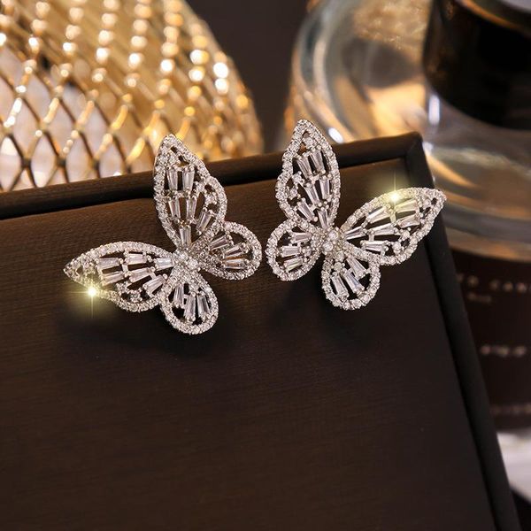 korean fashion butterfly earrings for women punk rhinestone style cute girl zircon stud kpop jewelry 2021 wholesale, Golden;silver
korean fashion butterfly earrings for women punk rhinestone style cute girl zircon stud kpop jewelry 2021 wholesale, Golden;silver