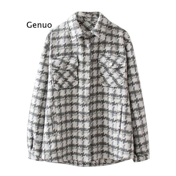women's wool & blends 2021 autumn winter fur jacket fashion pocket long sleeve plaid straight woolen coat female warm top, Black
women's wool & blends 2021 autumn winter fur jacket fashion pocket long sleeve plaid straight woolen coat female warm top, Black