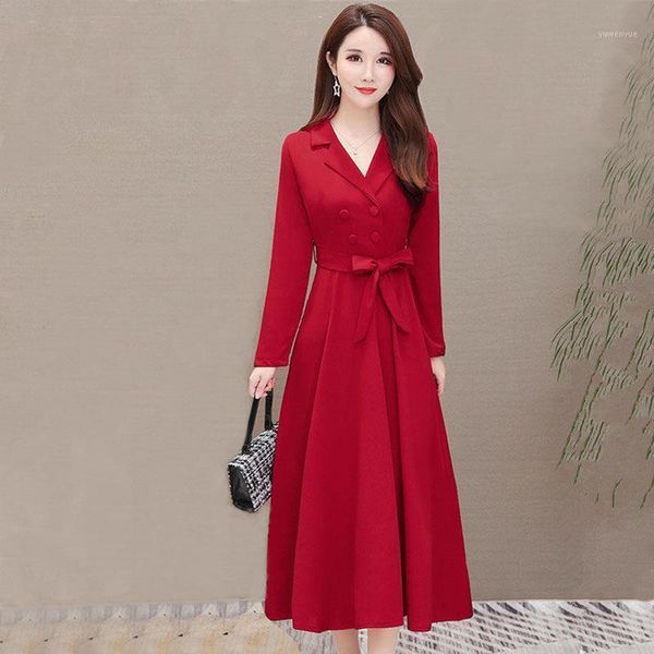 casual dresses women's spring autumn style dress solid color bow notched collar long sleeve button korean ss3724, Black;gray
casual dresses women's spring autumn style dress solid color bow notched collar long sleeve button korean ss3724, Black;gray