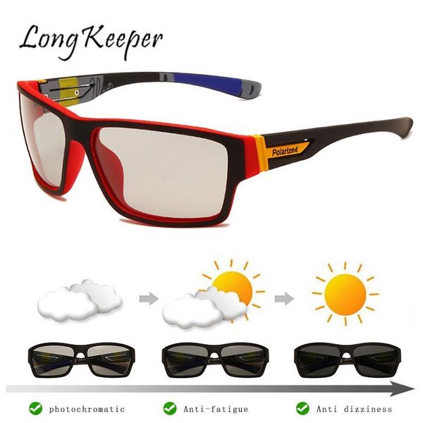 sunglasses pochromic men polarized chameleon glasses polarizing driving fishing goggles uv protection lentes de sol, White;black
sunglasses pochromic men polarized chameleon glasses polarizing driving fishing goggles uv protection lentes de sol, White;black