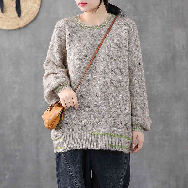 women's sweaters johnature winter loose plus size women knitted sweater simple comfortable solid color o-neck pullover bottomer sweater, White;black
women's sweaters johnature winter loose plus size women knitted sweater simple comfortable solid color o-neck pullover bottomer sweater, White;black
