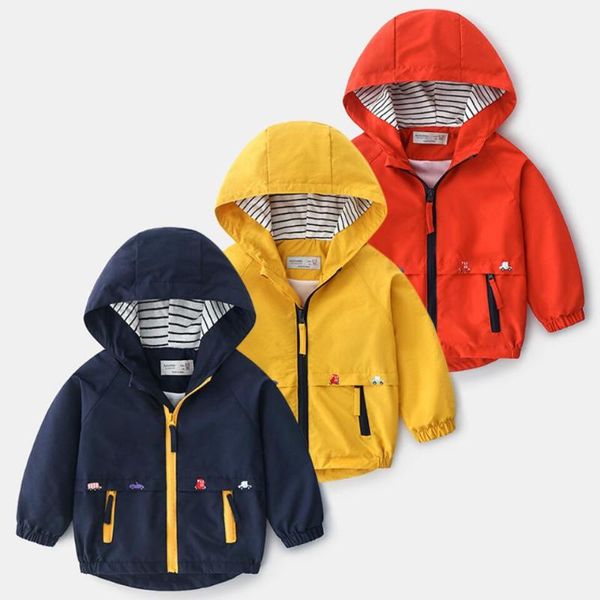 jackets boys spring autumn coats kids toddler hooded windbreaker with pocket children zipper outerwear baby clothes 2-7 years, Blue;gray
jackets boys spring autumn coats kids toddler hooded windbreaker with pocket children zipper outerwear baby clothes 2-7 years, Blue;gray