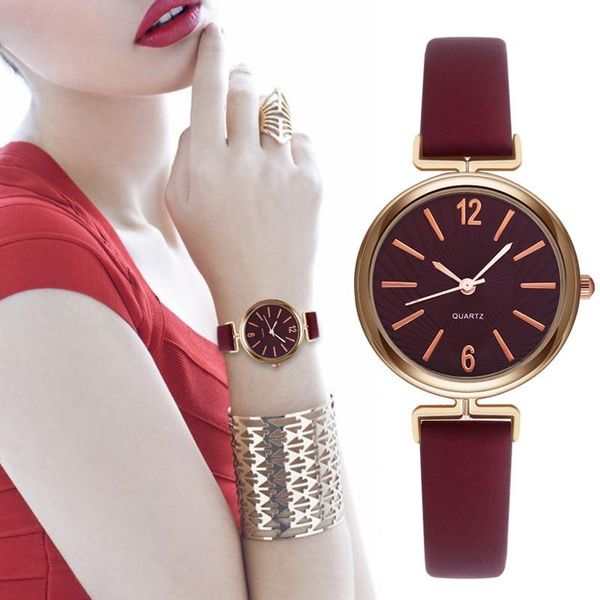 wj-8718 woman's watch fashion simple quartz wristwatches sport leather band casual ladies watches women gold dial, Slivery;brown
wj-8718 woman's watch fashion simple quartz wristwatches sport leather band casual ladies watches women gold dial, Slivery;brown