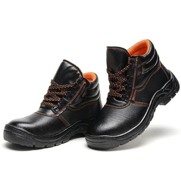 boots leather mens work steel toe shoes men footwear safety high man indestructible security, Black
boots leather mens work steel toe shoes men footwear safety high man indestructible security, Black
