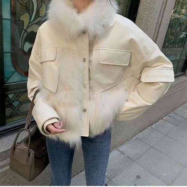 women's jackets women winter faux fur female stand collar long sleeve leather pele fake fluffy jacket 6o3v, Black;brown
women's jackets women winter faux fur female stand collar long sleeve leather pele fake fluffy jacket 6o3v, Black;brown