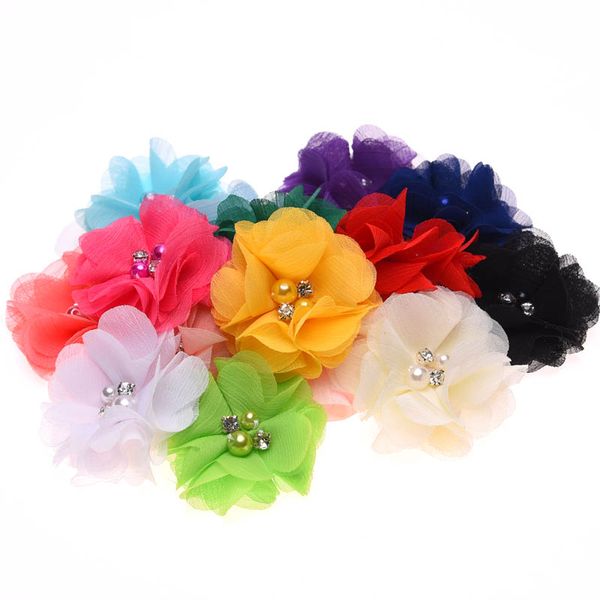 18pcs pearl rhinestone chiffon flowers hair accessories diy flower bouquet decorations no hair clips for headband, Golden;white
18pcs pearl rhinestone chiffon flowers hair accessories diy flower bouquet decorations no hair clips for headband, Golden;white