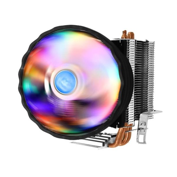 fans & coolings cpu cooler silent pwm fan colorful rgb radiator with double copper tube 120mm low profile for intel/amd/lga 775/1156
fans & coolings cpu cooler silent pwm fan colorful rgb radiator with double copper tube 120mm low profile for intel/amd/lga 775/1156