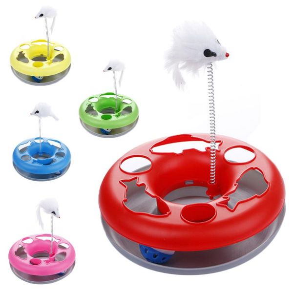 mouse spring cat toy single layer amusement plate cats training turntable interactive toys pet supplies 669
mouse spring cat toy single layer amusement plate cats training turntable interactive toys pet supplies 669