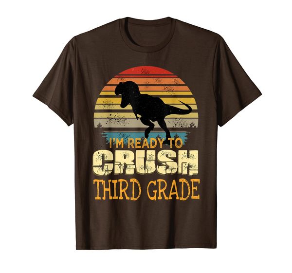 Ready To Crush Third 3rd Grade Dinosaur Back To School Boys T-Shirt, Mainly pictures
Ready To Crush Third 3rd Grade Dinosaur Back To School Boys T-Shirt, Mainly pictures