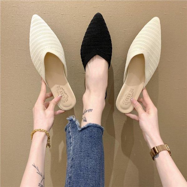 slippers wohdhe women slipper pointed closed toe summer beach flat shoes anti-slip beige 2021, Black
slippers wohdhe women slipper pointed closed toe summer beach flat shoes anti-slip beige 2021, Black