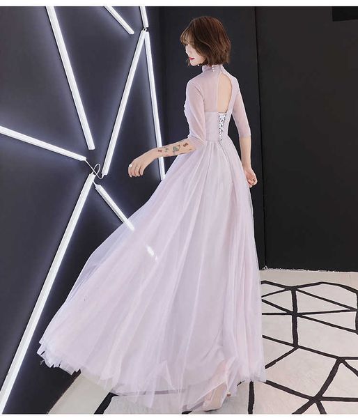 luxury party evening dress bridmaid 2021 korean girlfriends group chine sister skirt medium wedding large spring long sleeve, Black;gray
luxury party evening dress bridmaid 2021 korean girlfriends group chine sister skirt medium wedding large spring long sleeve, Black;gray