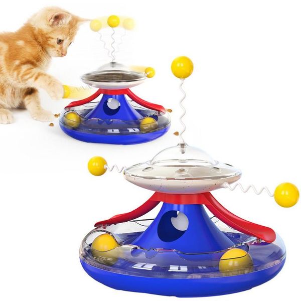 cat toys interactive turntable food toy pet accessories cats leaky funny stick training playing supplies
cat toys interactive turntable food toy pet accessories cats leaky funny stick training playing supplies