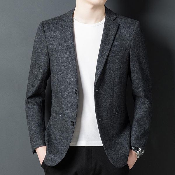men's suits & blazers grade designer brand casual fashion elegant korean men slim fit jacket plain party suit coat clothing, White;black
men's suits & blazers grade designer brand casual fashion elegant korean men slim fit jacket plain party suit coat clothing, White;black