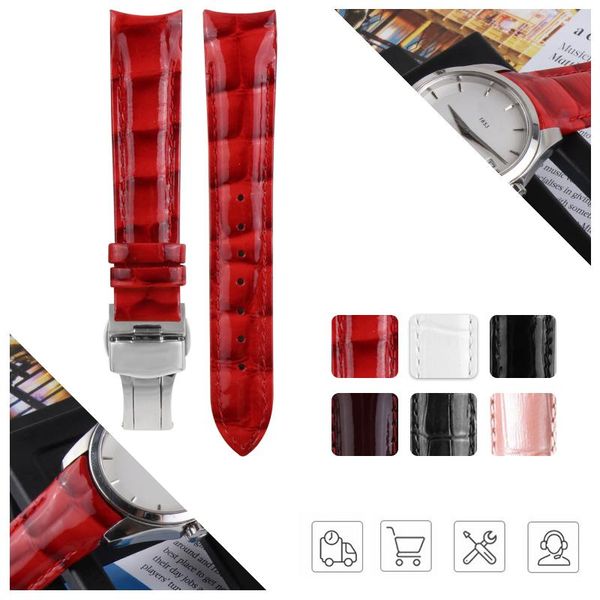 watch bands curved end genuine leather watchband for couturier t035 woman watchstrap 18mm silver rose gold folding button black, Black;brown
watch bands curved end genuine leather watchband for couturier t035 woman watchstrap 18mm silver rose gold folding button black, Black;brown