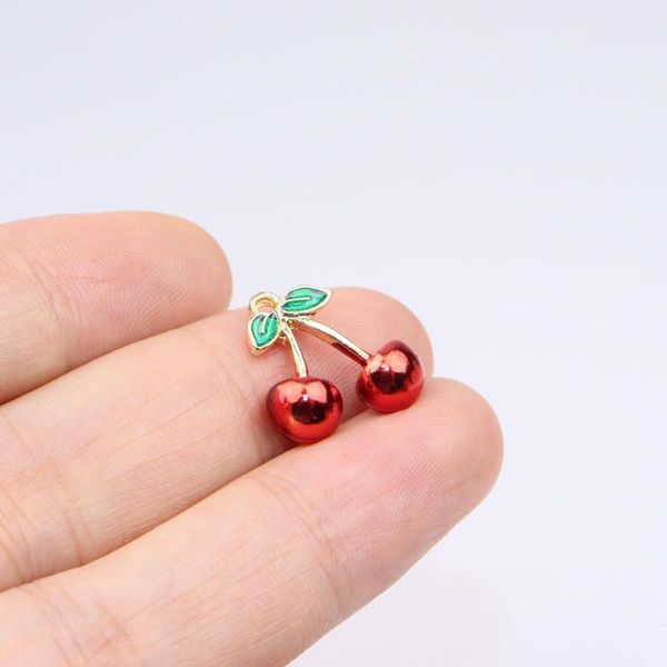 charms eruifa 6pcs 20mm epoxy red cherry zinc alloy pendant jewelry diy handmade earrings.bracelet, necklae 2 colors, Bronze;silver
charms eruifa 6pcs 20mm epoxy red cherry zinc alloy pendant jewelry diy handmade earrings.bracelet, necklae 2 colors, Bronze;silver