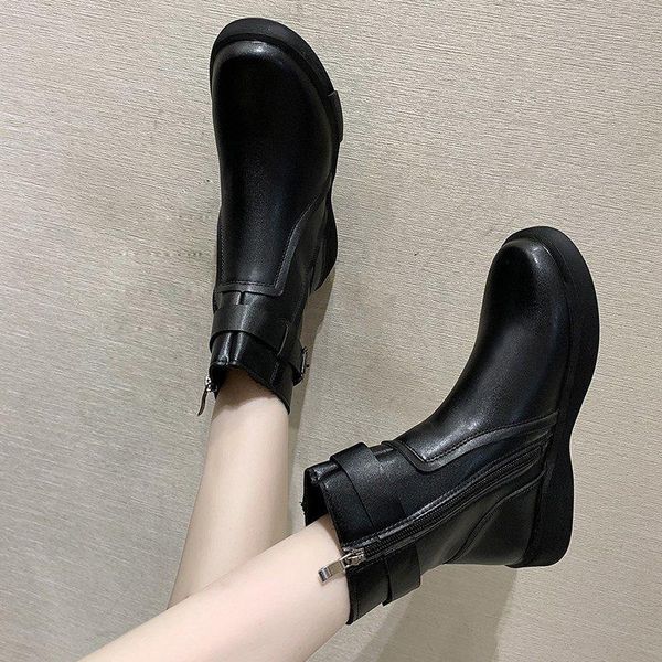boots elegant woman boots-women shoes zipper round toe luxury designer leather ankle rock summer 2021 rubber ladies fashion low, Black
boots elegant woman boots-women shoes zipper round toe luxury designer leather ankle rock summer 2021 rubber ladies fashion low, Black