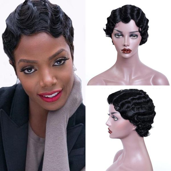 synthetic wigs women short black curly wavy wig heat resistant fiber for daliy party use nature looking
synthetic wigs women short black curly wavy wig heat resistant fiber for daliy party use nature looking