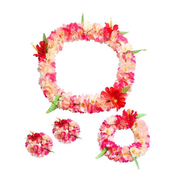 decorative flowers & wreaths 4pcs in 1 set hawaiian leis party thicken garland artificial flower leaves headband lifelike neck loop bracelet
decorative flowers & wreaths 4pcs in 1 set hawaiian leis party thicken garland artificial flower leaves headband lifelike neck loop bracelet