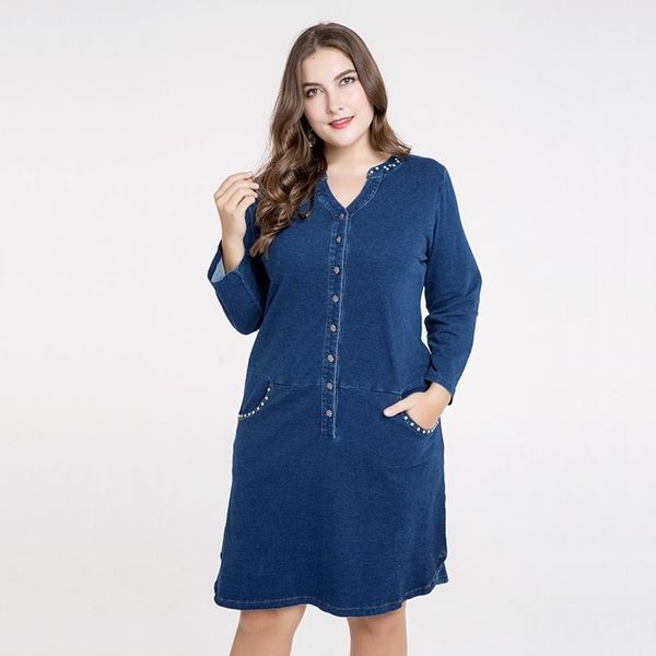 casual dresses denim jean women 2021 arrivals streetwear winter female autumn dress ta828, Black;gray
casual dresses denim jean women 2021 arrivals streetwear winter female autumn dress ta828, Black;gray