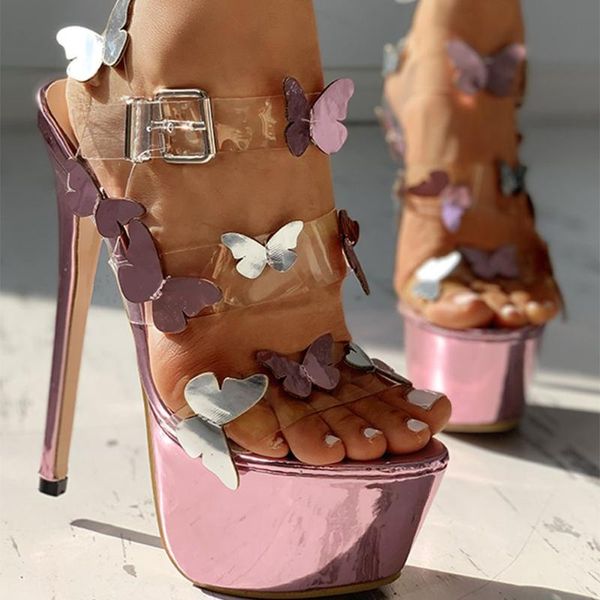 dropship fetish extreme high heels women summer sandals female butterfly party platform pvc shoes woman, Black
dropship fetish extreme high heels women summer sandals female butterfly party platform pvc shoes woman, Black
