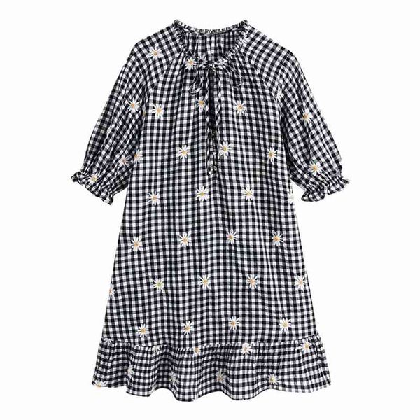 sweet women o neck bow lace dress spring-autumn fashion ladies college style cute female plaid mini 210515, Black;gray
sweet women o neck bow lace dress spring-autumn fashion ladies college style cute female plaid mini 210515, Black;gray